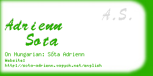 adrienn sota business card